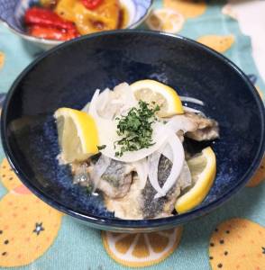 サーモンのエスカベーシュ