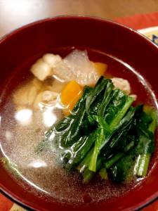 渡辺家の定番雑煮