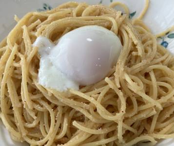 明太子あえパスタ