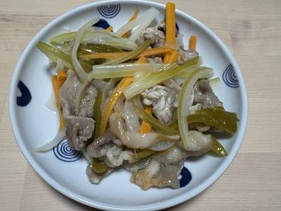 豚こまの洋風南蛮漬け