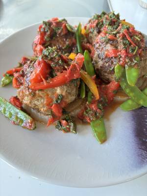 たまねぎザブトンのハンバーグ