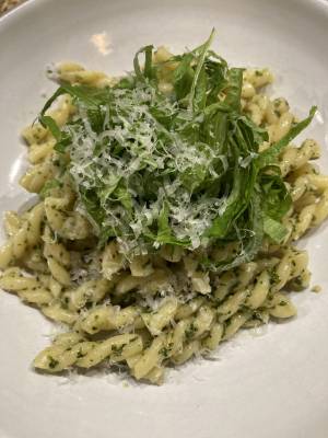 しそ・ベーゼでうれしそパスタ