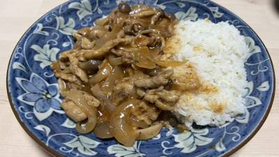 豚こまのハヤシライス