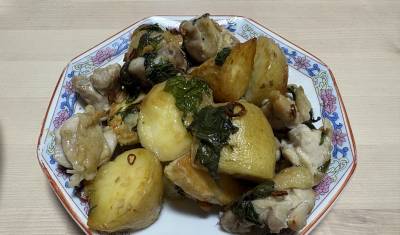 鶏のアーリオ・オーリオ 青じそ風味