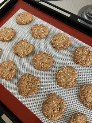 きな粉と白ごまのクッキー