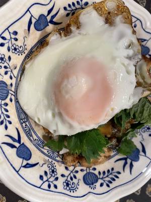 なすの香りそぼろライス