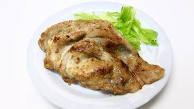 豚肉のマーマレードみそ焼き