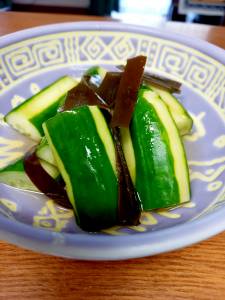 きゅうりの1本漬け
