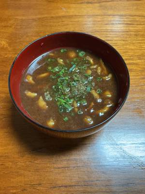 なめこと大根おろしのみそ汁