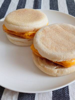 甘い卵焼きサンド