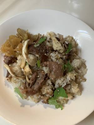 ガーリックステーキチャーハン