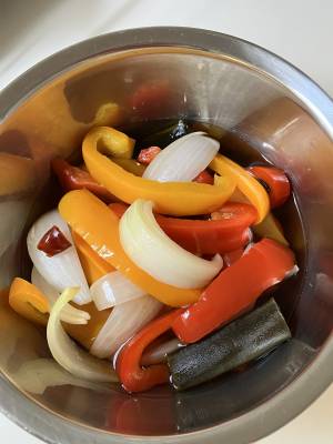 パプリカとたまねぎのピクルス