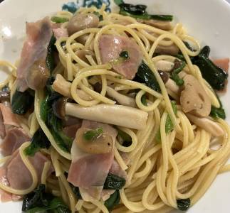 和風きのこスパゲッティ