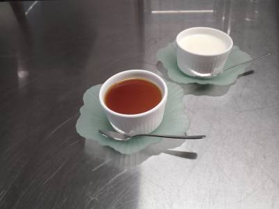 黒みつのパンナコッタ