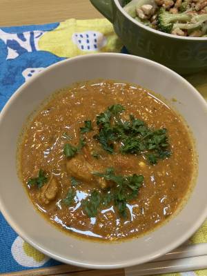 トマトと鶏肉のカレー