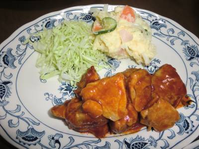 鶏肉のコチュジャン酢