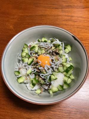 納涼だしのっけ丼