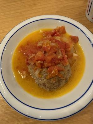 たまねぎザブトンのハンバーグ