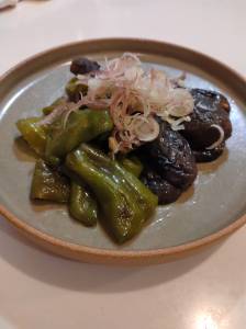 なすと万願寺とうがらしのうま煮