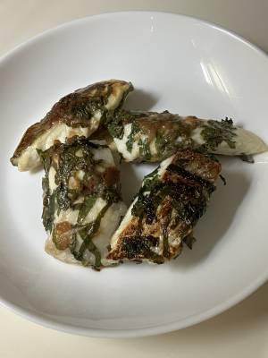 たいの青じそ風味焼き