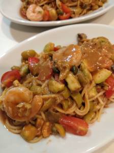 冷たいプッタネスカ