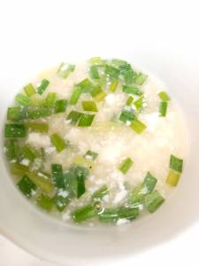 くずし豆腐のスープ