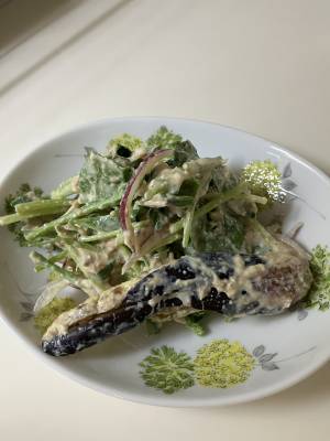 小松菜のカンタン白あえ