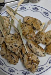 つくねの甘辛焼き