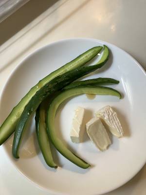 塩干しきゅうりの甘酢漬け