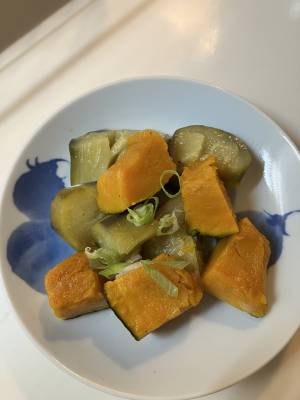 なすとかぼちゃの冷やし鉢