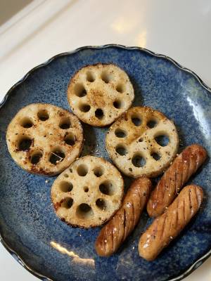 れんこんと大根の油焼き