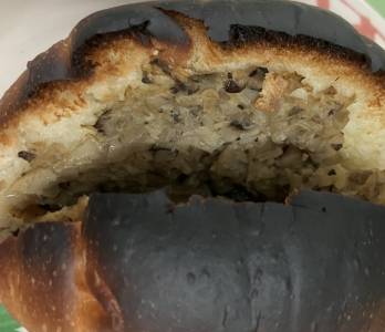 きのこペーストトースト