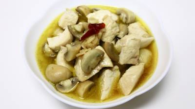 かじきのアヒージョ