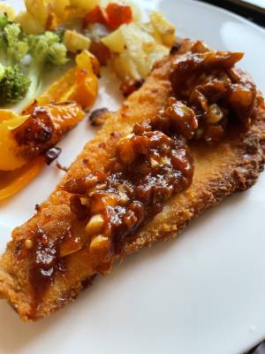 たらのフライ 香味カクテルソース