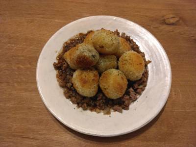 揚げじゃがいものコロッケ風