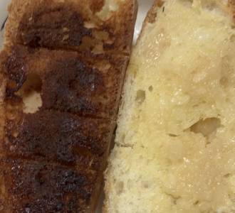 シナモントースト&ガーリックトースト