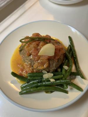 たまねぎザブトンのハンバーグ