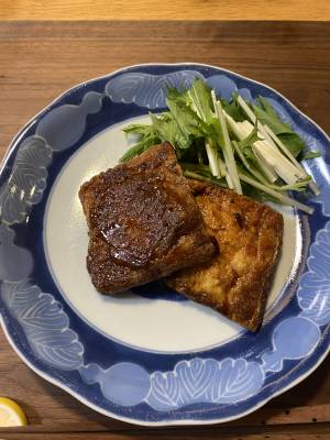 油揚げぺったんこバーグ