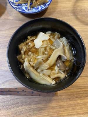 豆腐のきのこあんかけ
