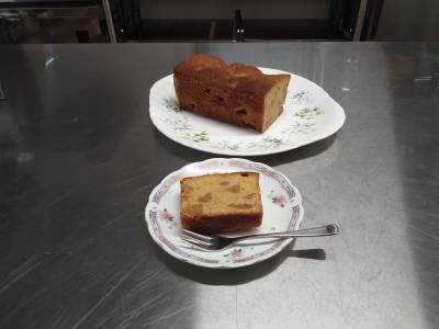 キャラメルりんごのパウンドケーキ