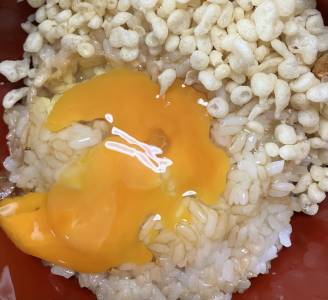 レンチン卵かけご飯