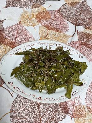 ピーマンのちりめんじゃこ炒め