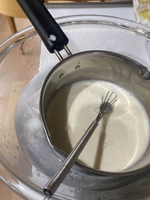 黒みつのパンナコッタ