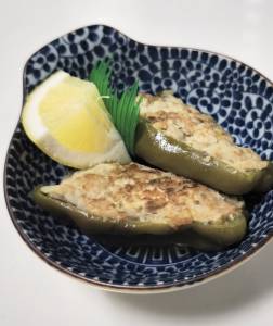 さば詰めピーマン