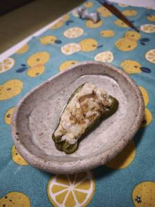 さば詰めピーマン