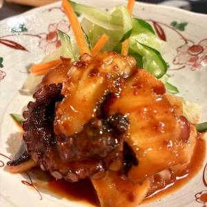 たこの甘辛酢みそあえ