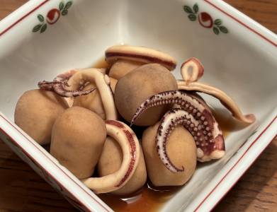 里芋といかの煮物