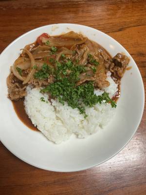 トマトハッシュドビーフ