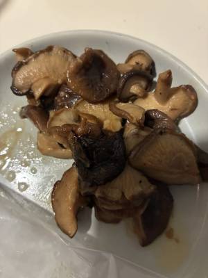 しいたけのバターソテー