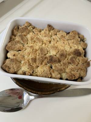 りんごのクランブル